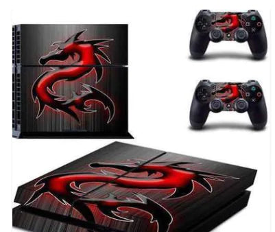 Stylish Colorful Character Stickers for PS4 Console