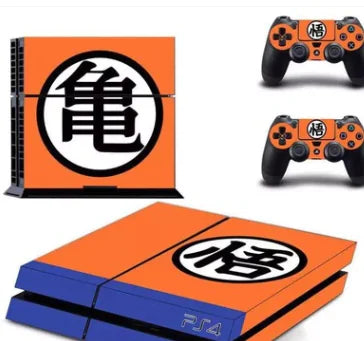Stylish Colorful Character Stickers for PS4 Console