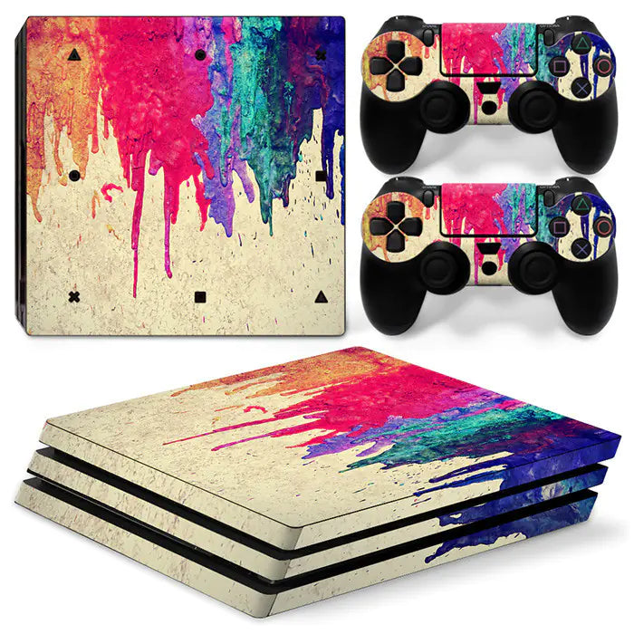 PS4 Pro Skin and Sticker for Game Console