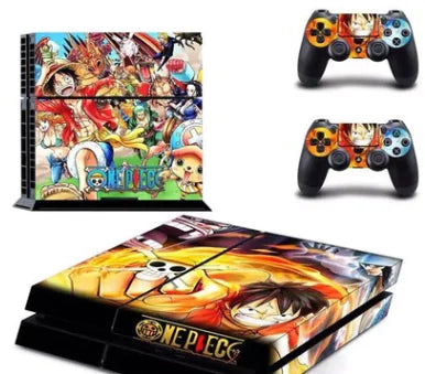 Stylish Colorful Character Stickers for PS4 Console